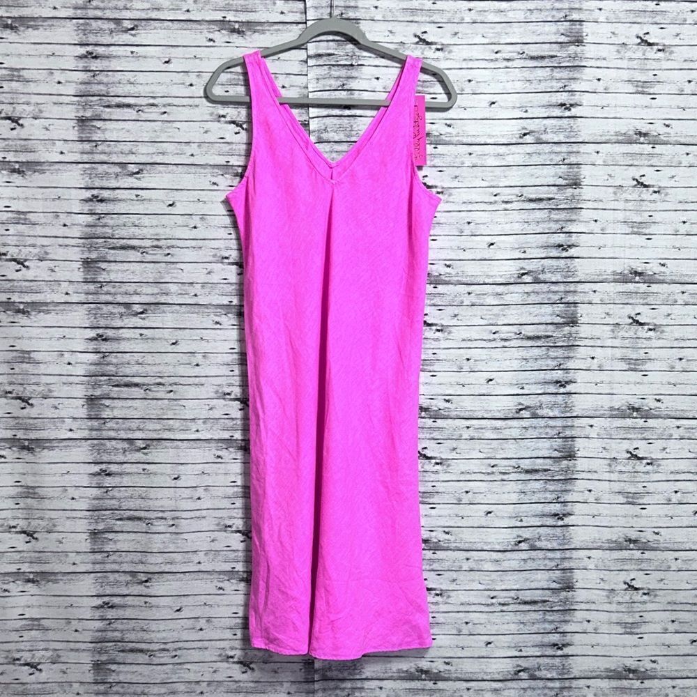 Lilly Pulitzer Florin Sleeveless Linen Dress